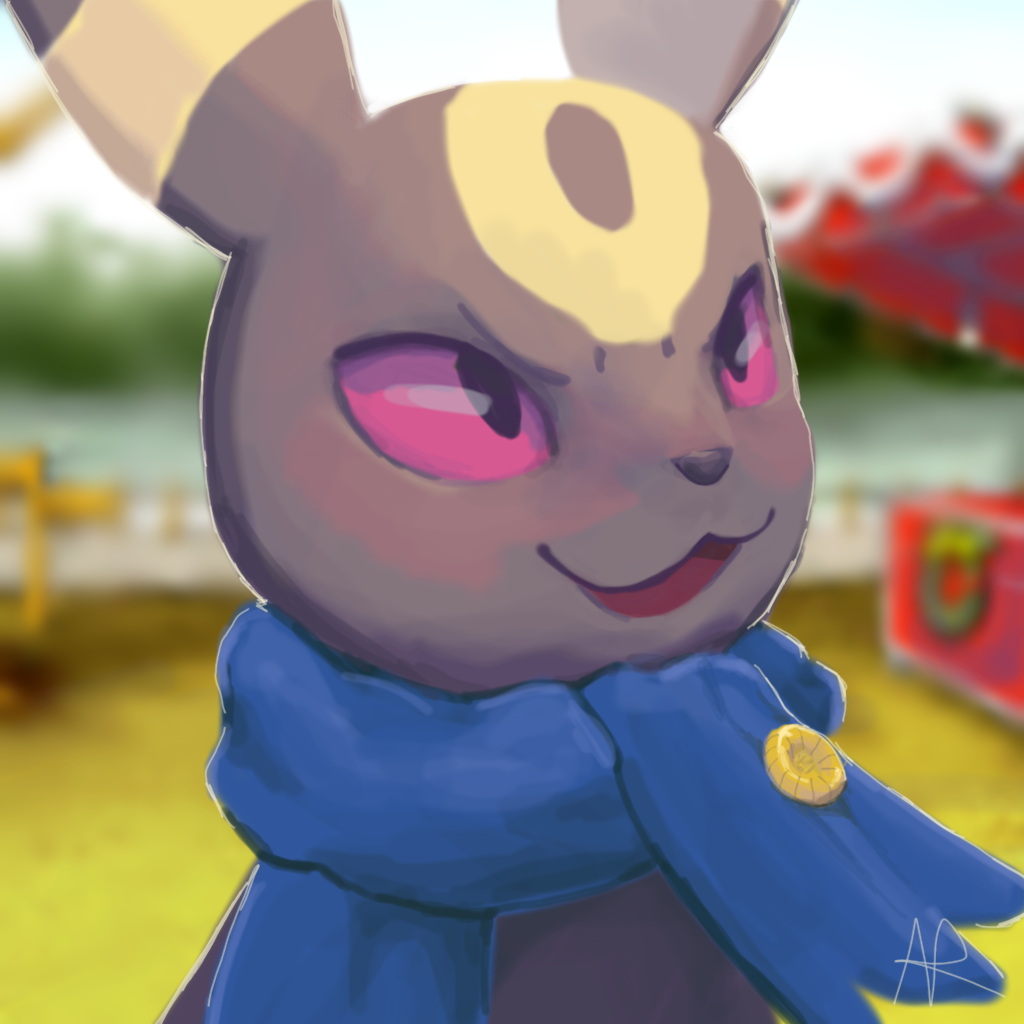 1024x1024 Doodles Umbreon Icon