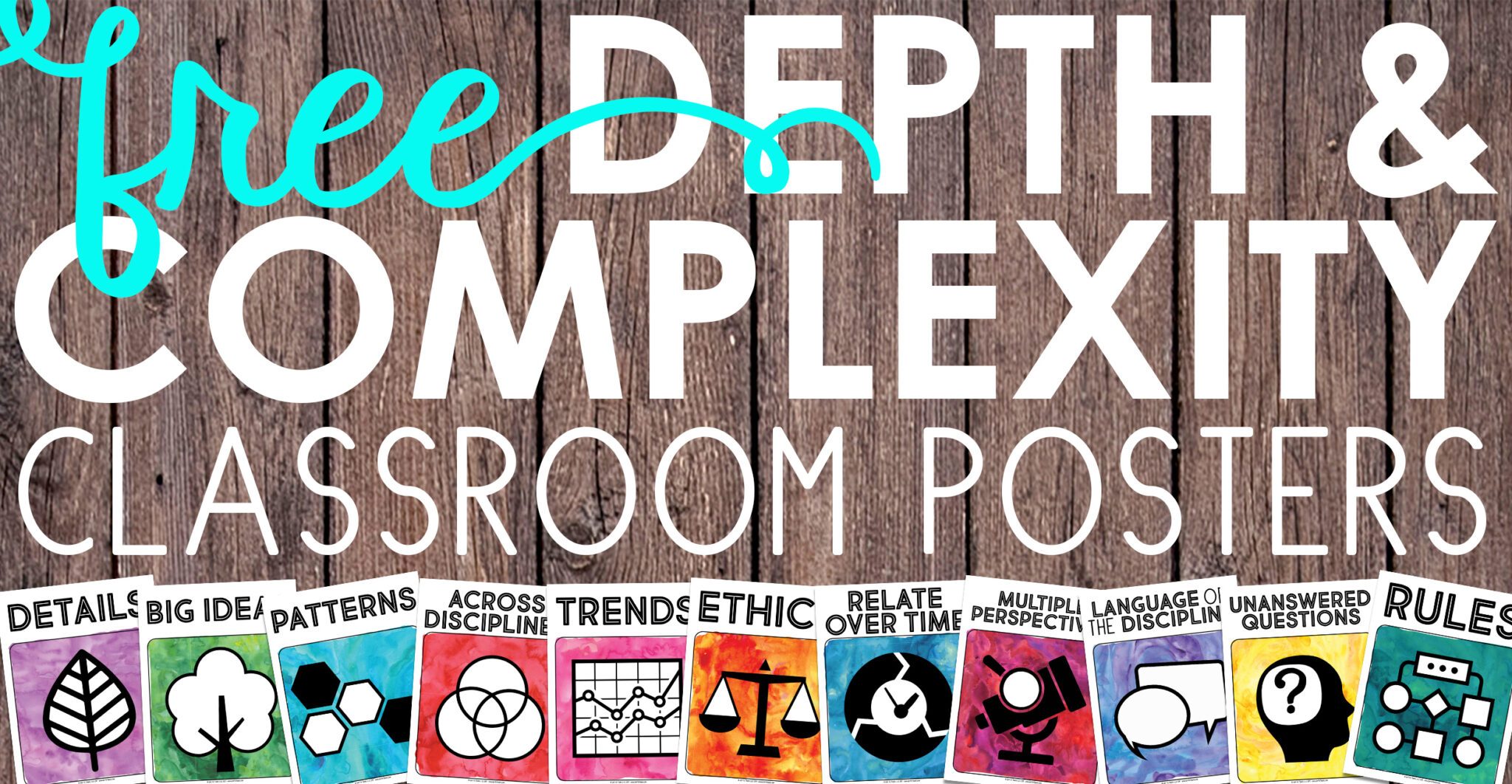 2048x1062 Free Depth And Complexity Icon Posters Teacher Thrive