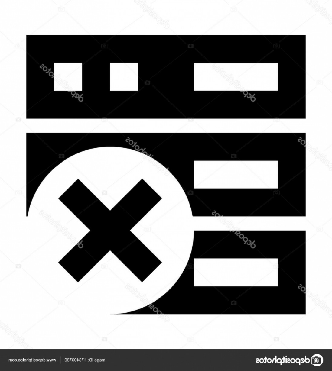 1098x1228 Stock Illustration Database Unavailable Vector Icon Hoodamathrun