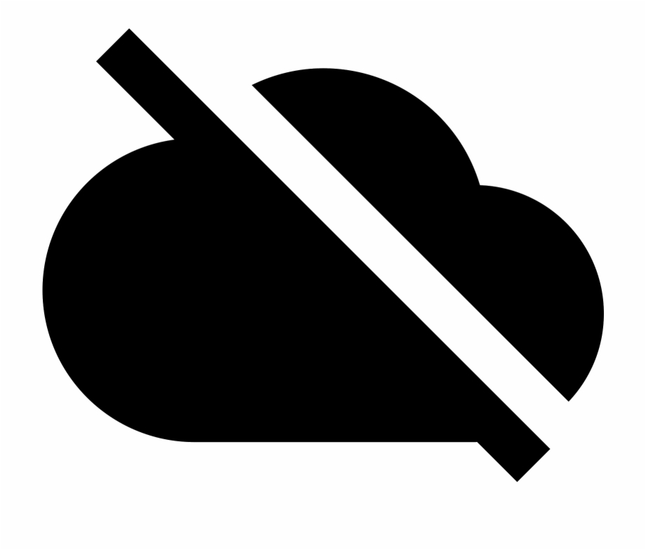 920x784 Unavailable Cloud Icon, Transparent Png Download For Free