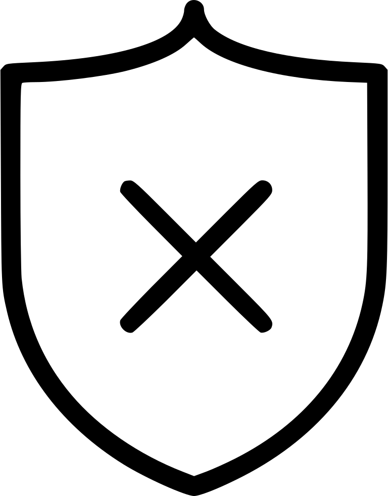 768x980 Shield Uncheck Png Icon Free Download