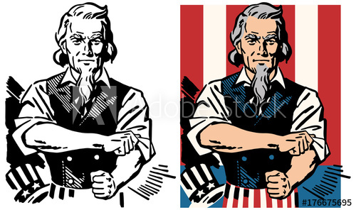 Uncle Sam Icon at Vectorified.com | Collection of Uncle Sam Icon free ...