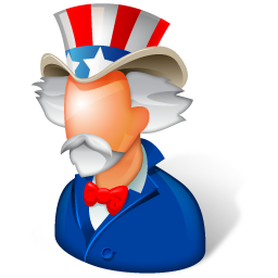 256x256 Uncle Sam Icon
