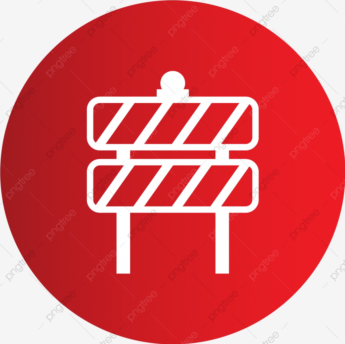 1200x1195 Vector Under Construction Icon, Barrier Icon, Construction