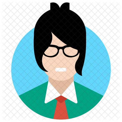 512x512 Student Icon Of Flat Style