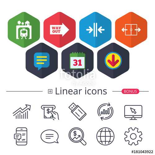 500x500 Underground Icon Automatic Door Symbol Stock Image And Royalty