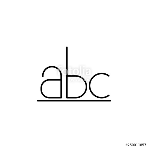 500x500 Format, Text, Underline Icon Element Of Text And Typography