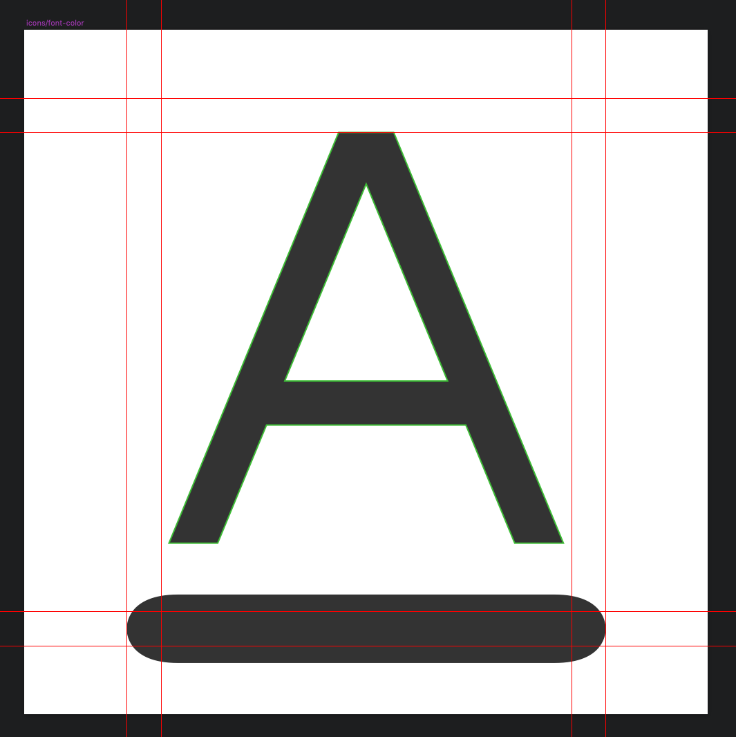 1065x1066 Fix Brought Back Wrong Underline Height Of The Font Color Icon