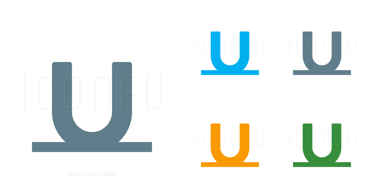 1200x600 Font Style Underline Icon