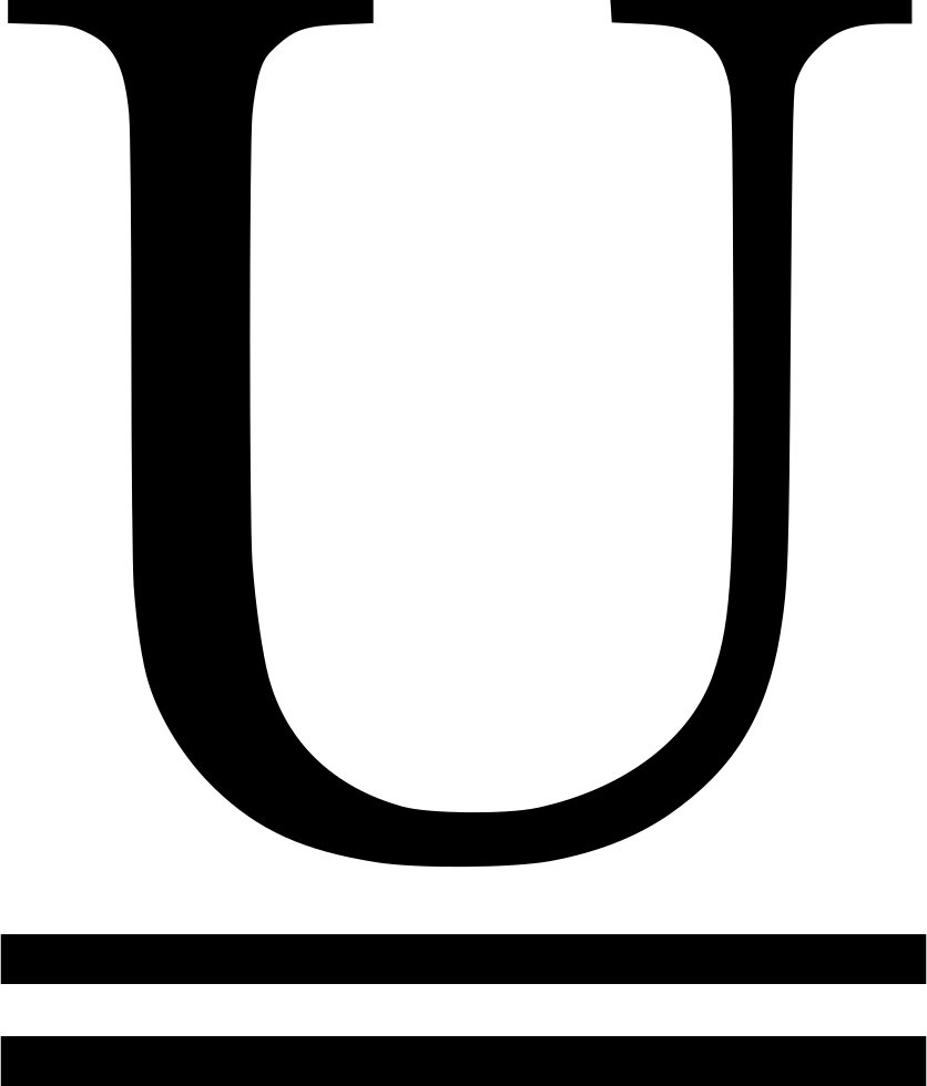 836x980 Formatting Double Underline Png Icon Free Download