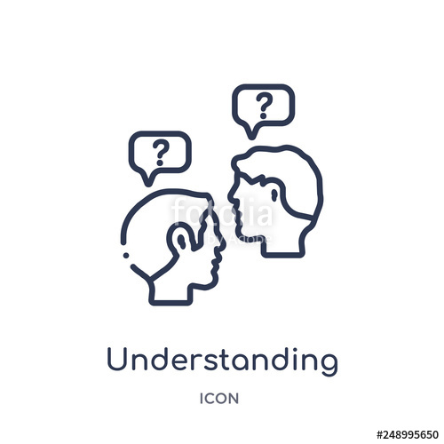 Understanding Icon From Zodiac Outline Collection Thin Line 500x500 Understanding Icon From Zodiac Outline Collection Thin Line