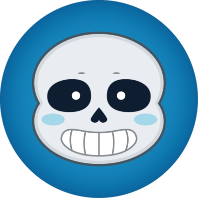 400x400 Sans Undertale Drawing Icon