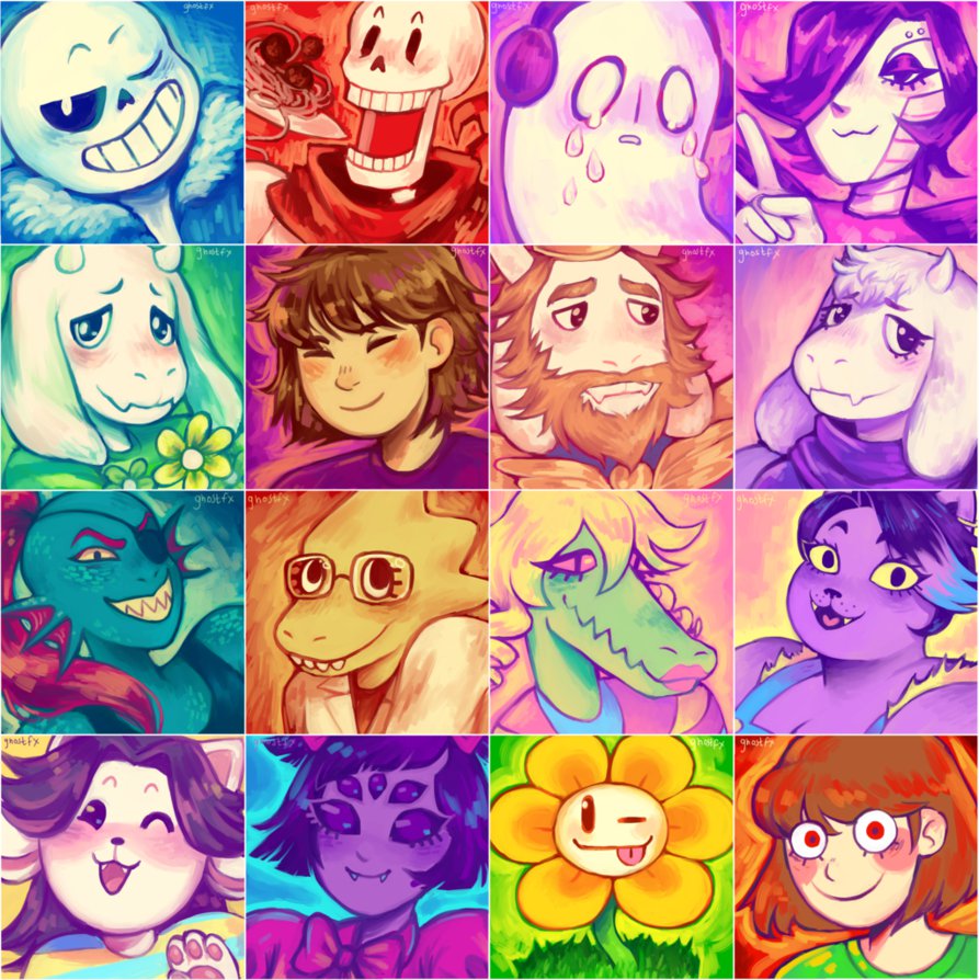 893x894 Undertale Icon Set