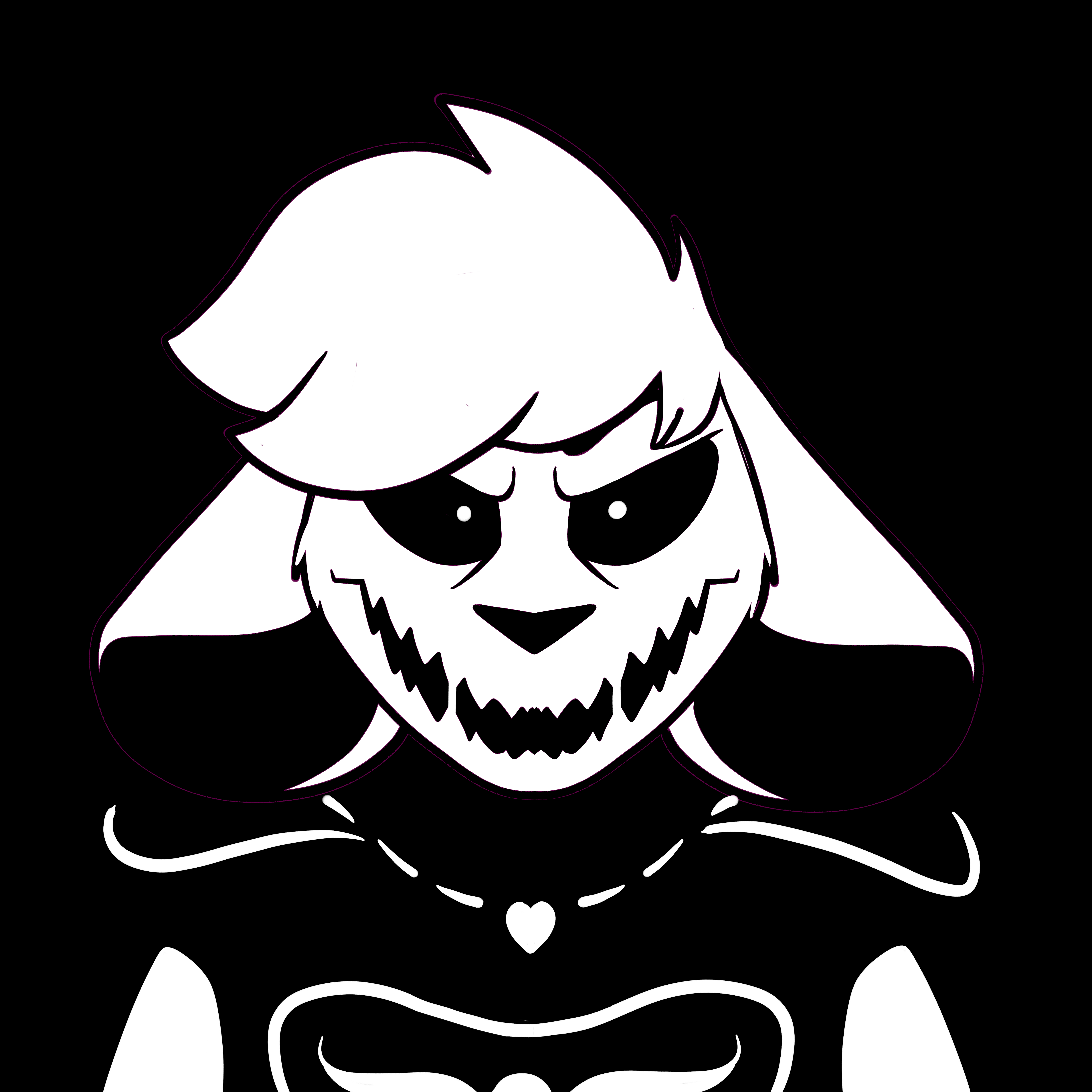 6000x6000 Undertale Icon. 