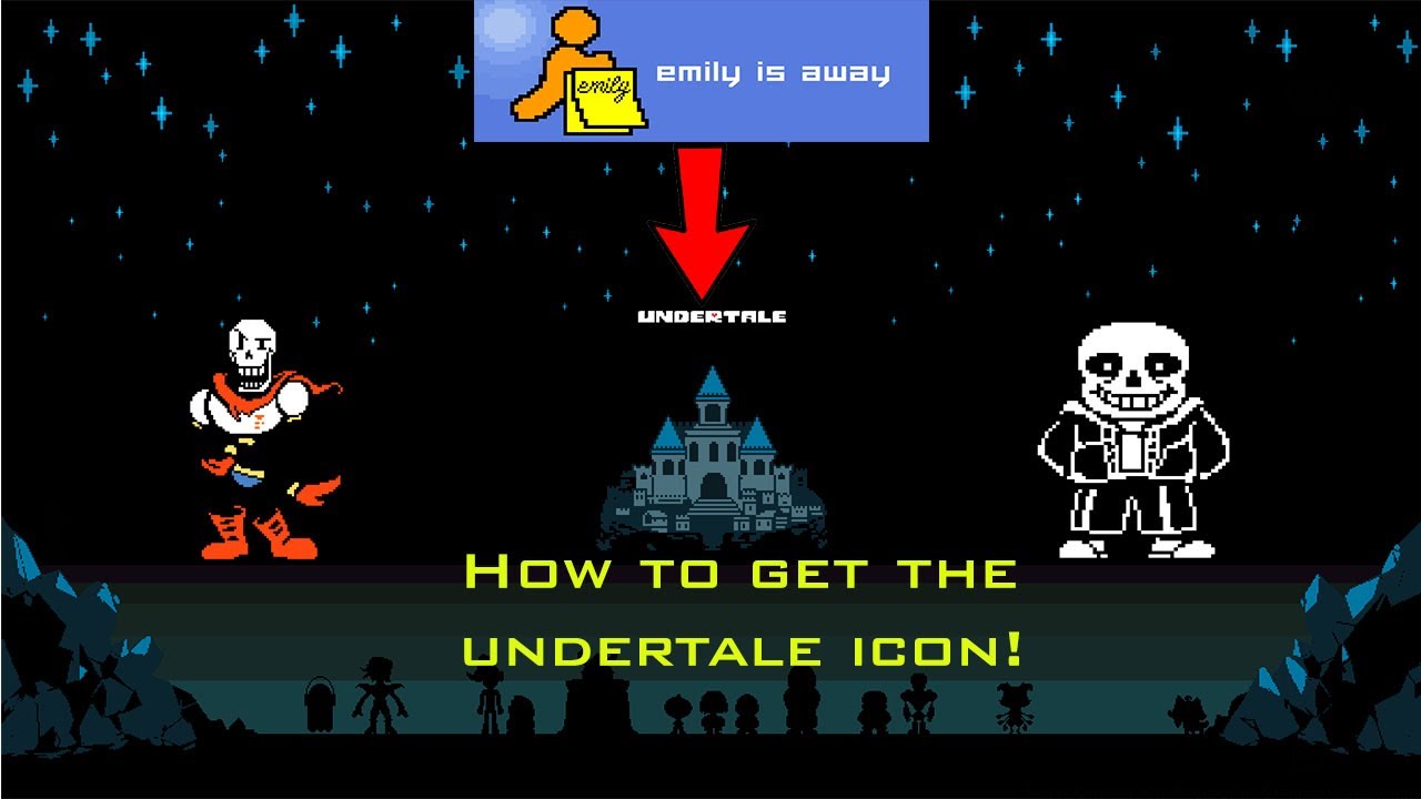 1280x720 How To Get The Undertale Iconunlock In Emily Is Away!