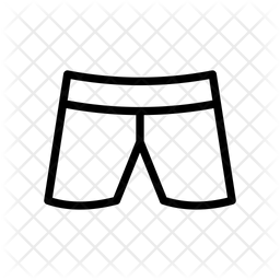 256x256 Underwear Icon Of Line Style