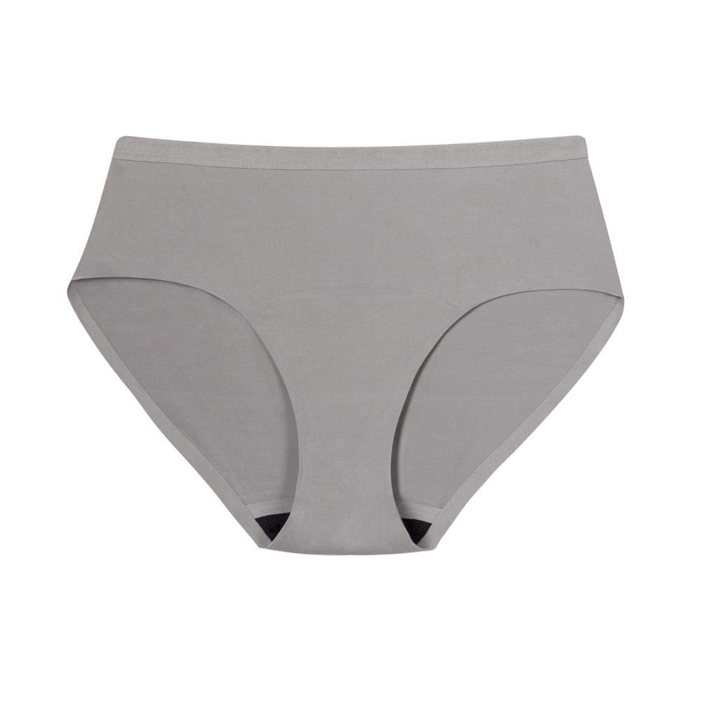 1000x1000 Icon Hiphugger Pee Proof Underwear, M, Grey Health