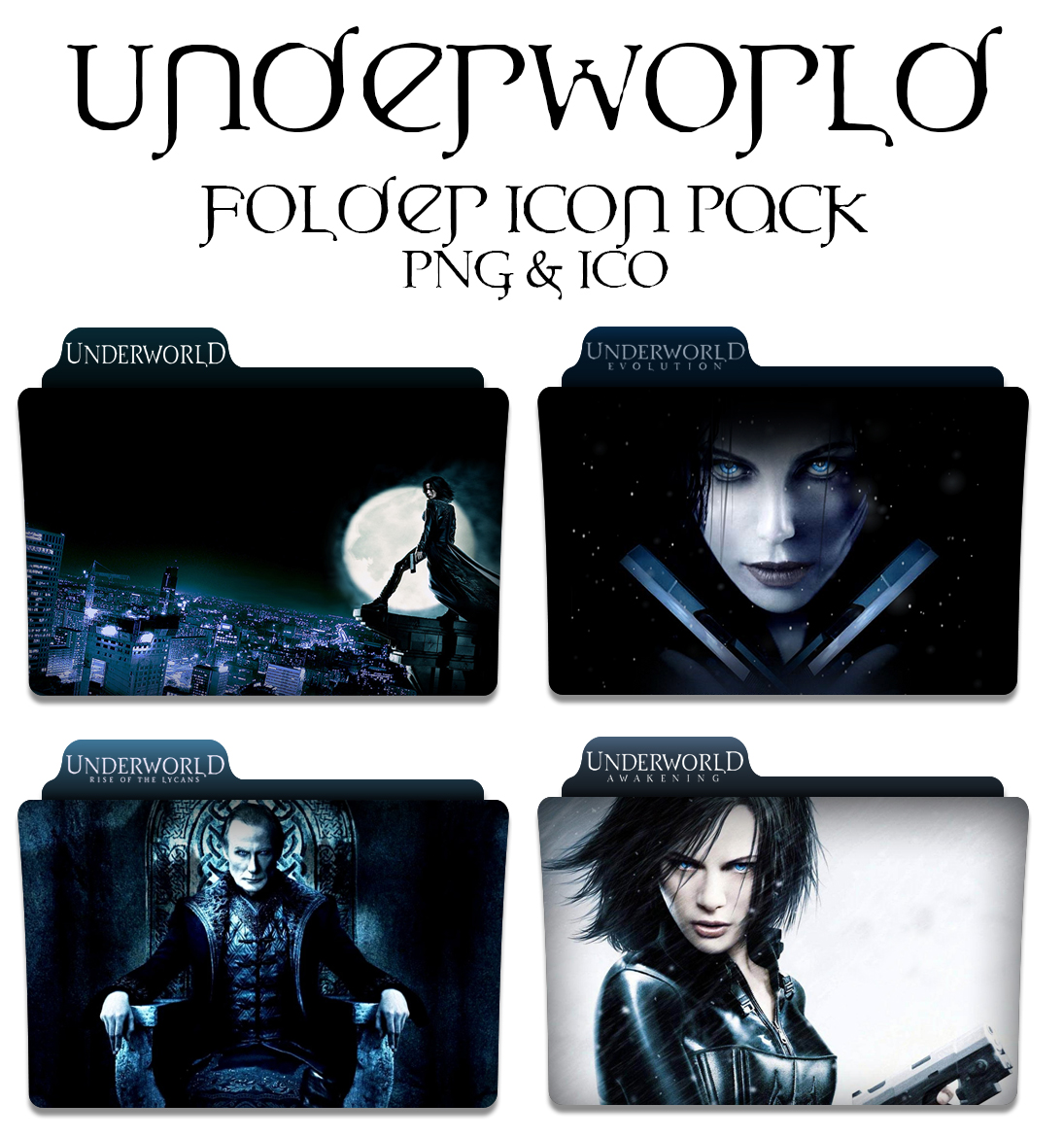1095x1171 Underworld Quadrilogy Folder Icon Pack