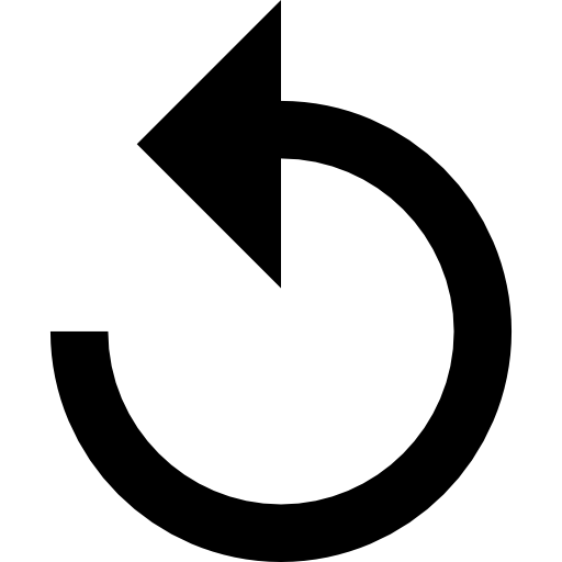 512x512 Undo Button Icons Free Download