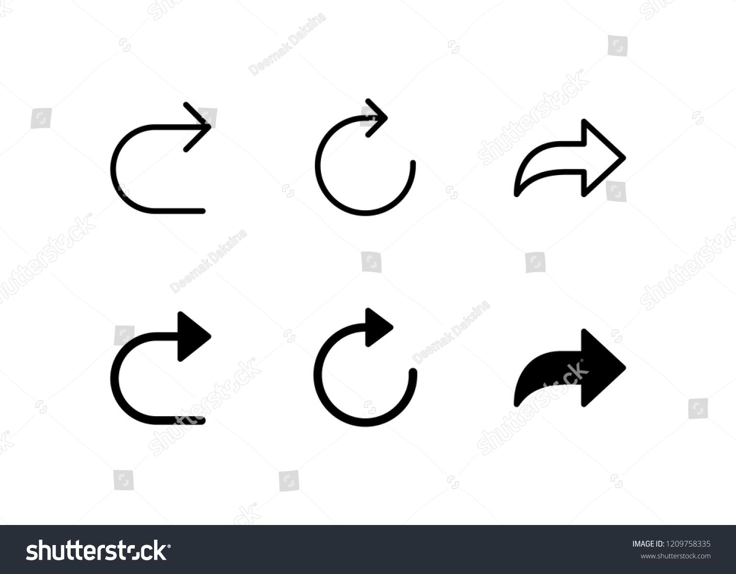 1500x1171 Redo Icon Design Redo, Next, Forward, Reload, Undo, Icon, Logo