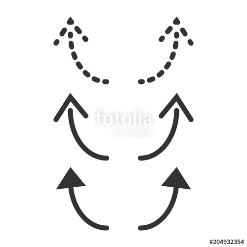 500x500 Undo Redo Icon Vector Template Design Illustration Stock Image