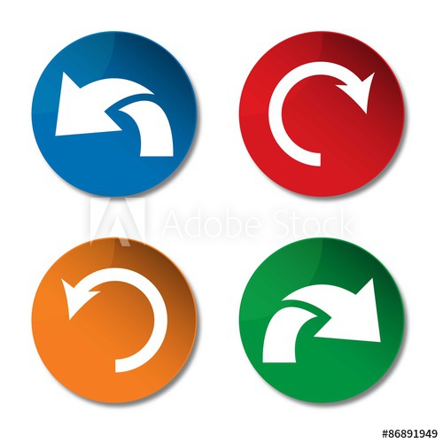 500x500 Undo Icon Redo Icon Refresh Icon Arrow Icon Vector