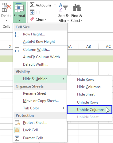 How To Unhide Columns In Excel, Show Hidden Columns 368x464 How To Unhide Columns In Excel, Show Hidden Columns
