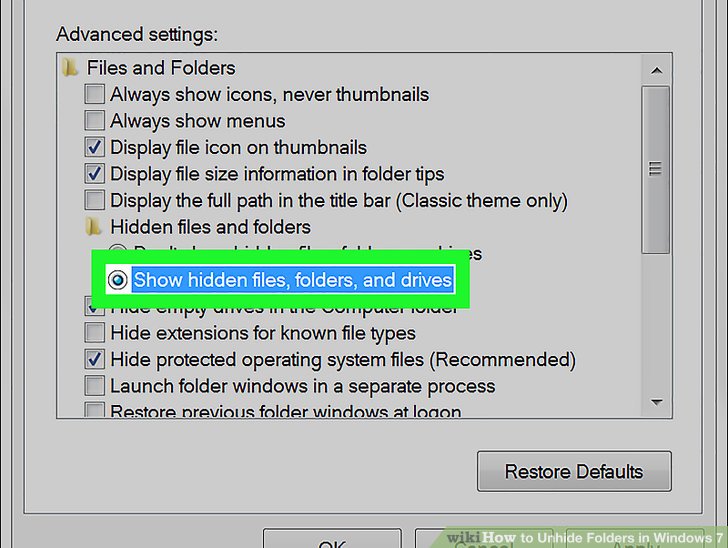 The Simplest Way To Unhide Folders In Windows 728x548 The Simplest Way To Unhide Folders In Windows