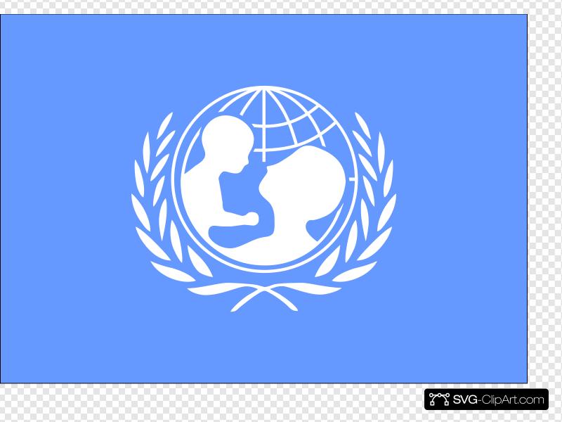 800x600 Unicef Flag Clip Art, Icon