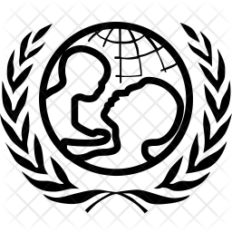 256x256 Unicef Icon Of Line Style