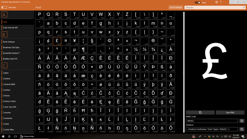 830x467 Character Map Uwp For Windows Makes It Easier To Insert Hard