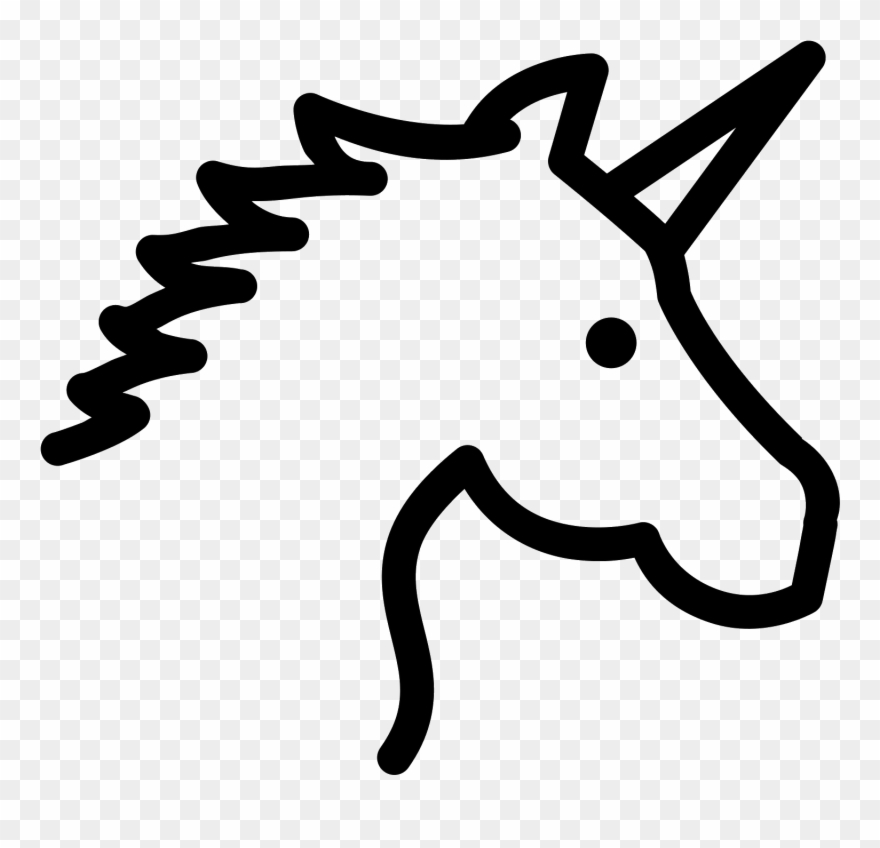880x848 This Icon Represents A Unicorn