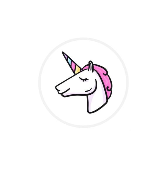 570x587 Unicorn Icon Instagram Highlight Icon Etsy