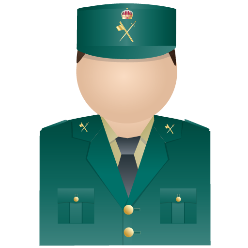 512x512 Guardia Civil Uniform Icon Policemen Iconset Dapino