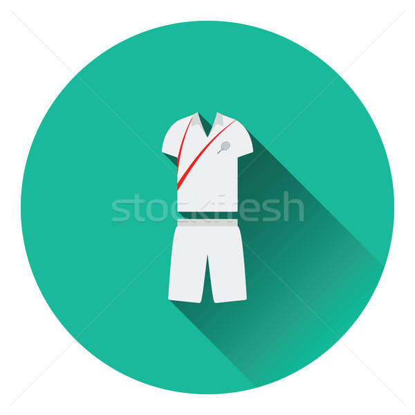 600x600 Tennis Man Uniform Icon Vector Illustration Pavel Konovalov
