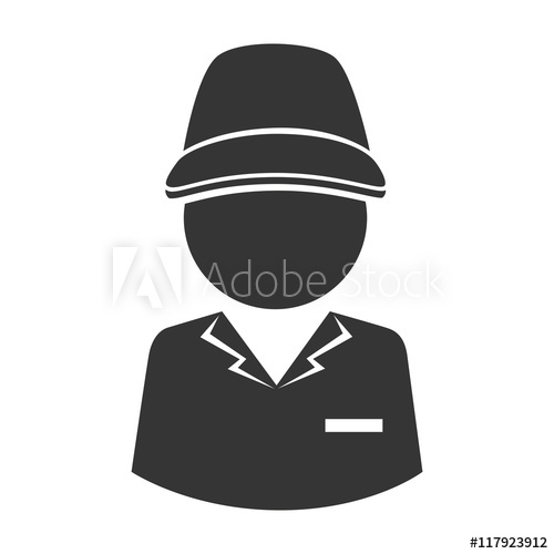 500x500 Man Support Uniform Icon Vector Graphic