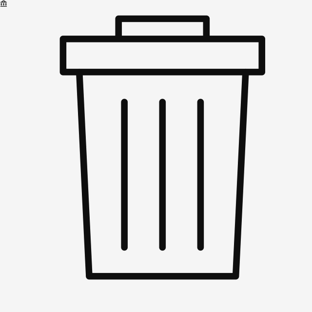 640x640 Delete Icon, Delete, Uninstall, Flat Ui Png Transparent Clipart