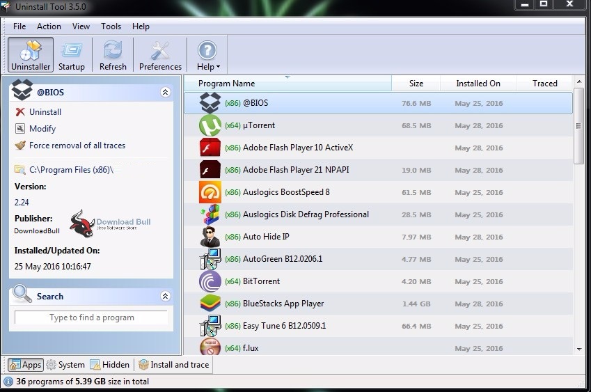 849x563 Portable Uninstall Tool Free Download Download Bull