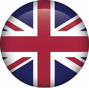 300x299 Union Jack National Flag Uk Gb Round Icon Sticker Decal Graphic