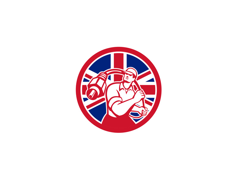 800x600 British Cable Installer Union Jack Flag Icon