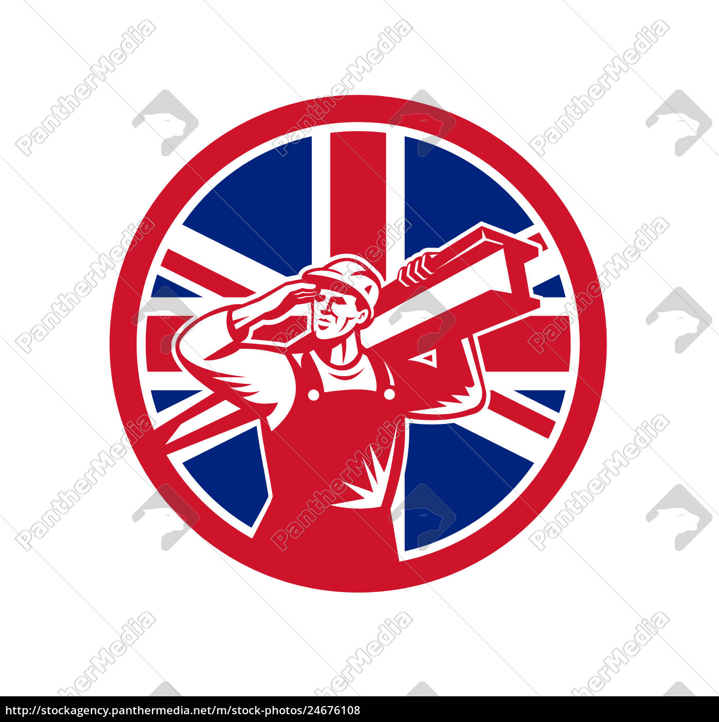 1400x1405 British Construction Worker Union Jack Flag Icon