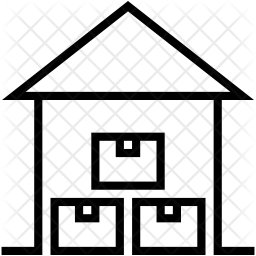 256x256 Storage Unit Icon Of Line Style