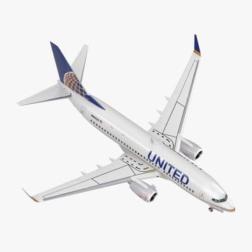 360x360 Model Boeing United Airlines