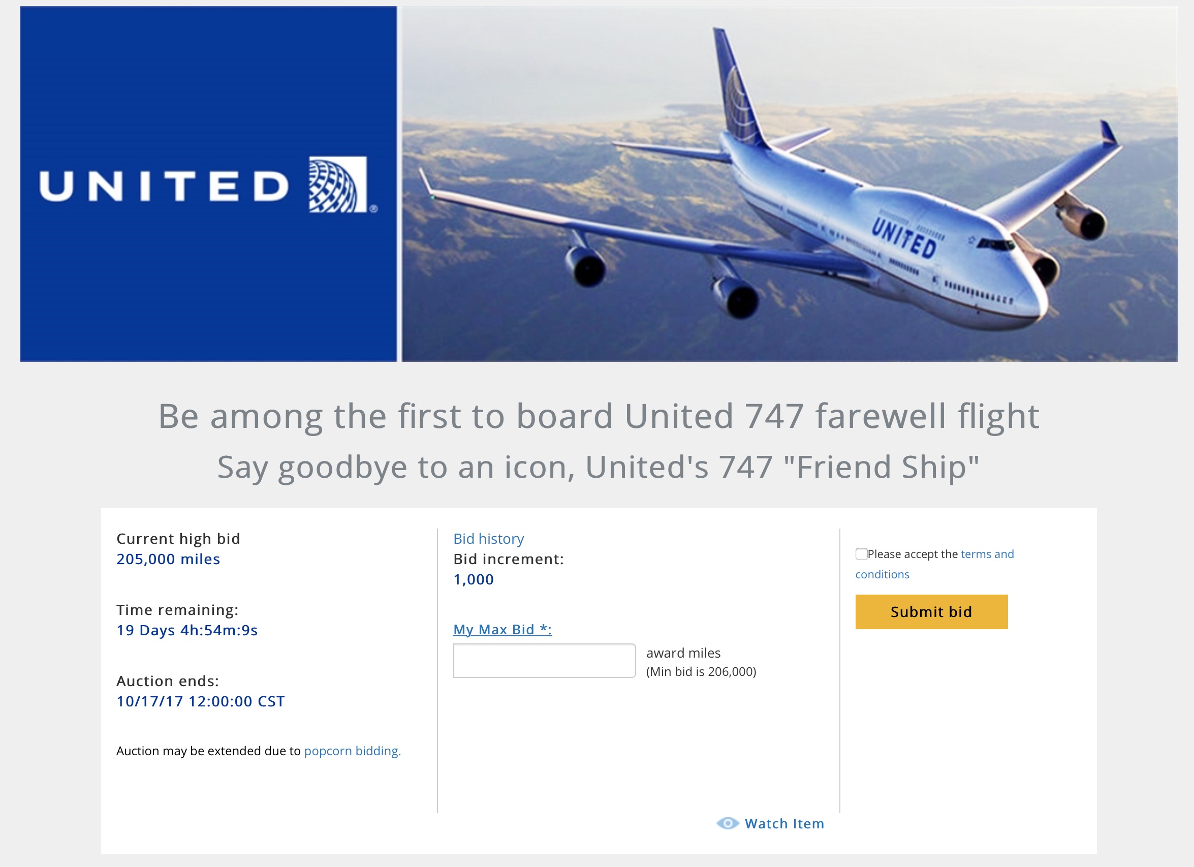 2350x1706 Bid For A Seat On The Final United Flight