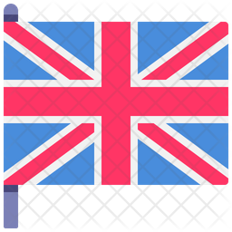 256x256 Uk Flag Icon Of Flat Style