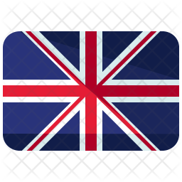 256x256 United Kingdom Flag Icon Of Flat Style