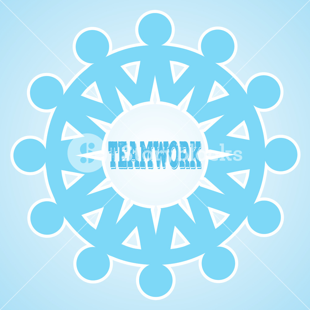 1000x1000 The People Are Holding Their Hands To Each Other Around Vector