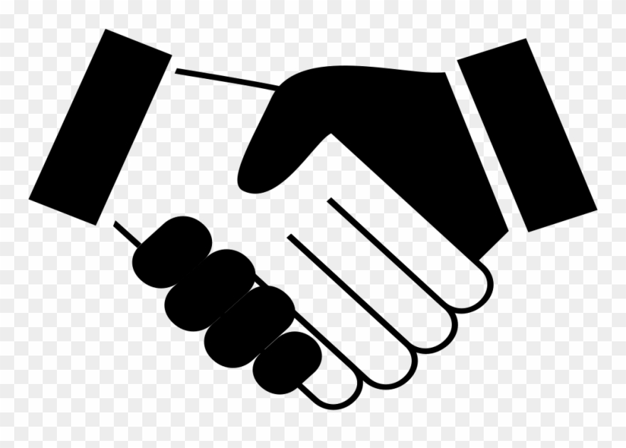 880x630 Vector Unity Hand Shake Clip Art Download