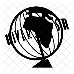 256x256 Universal Studio Icon Of Glyph Style