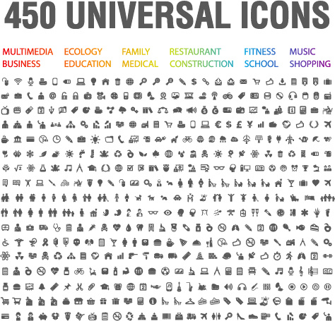 474x455 Kind Universal Icons Vector Set Free Vector In Encapsulated